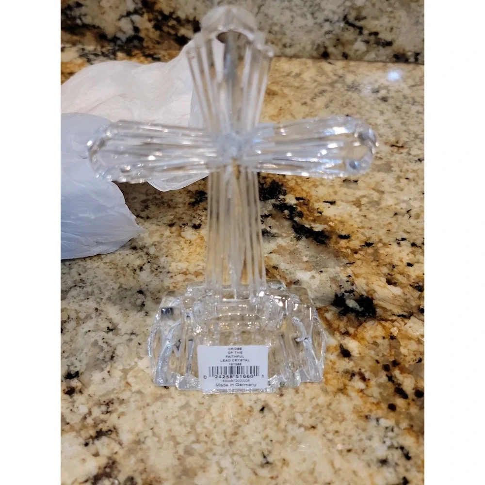 Waterford Crystal MARQUIS Cross of the Faithful 7